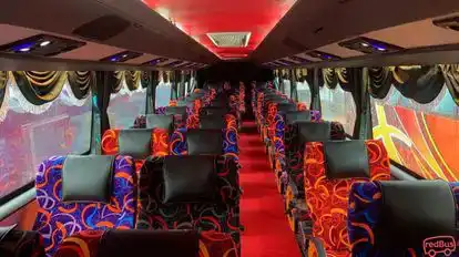 Arwana Express Bus-Seats layout Image