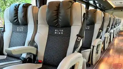 Eltabina Jaya Express Bus-Seats layout Image