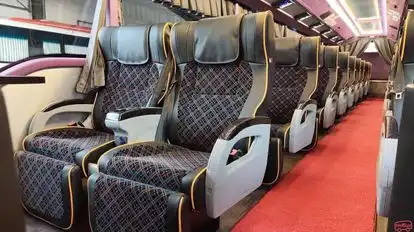 The One Tours & Travel (Five Stars Express) Bus-Seats Image